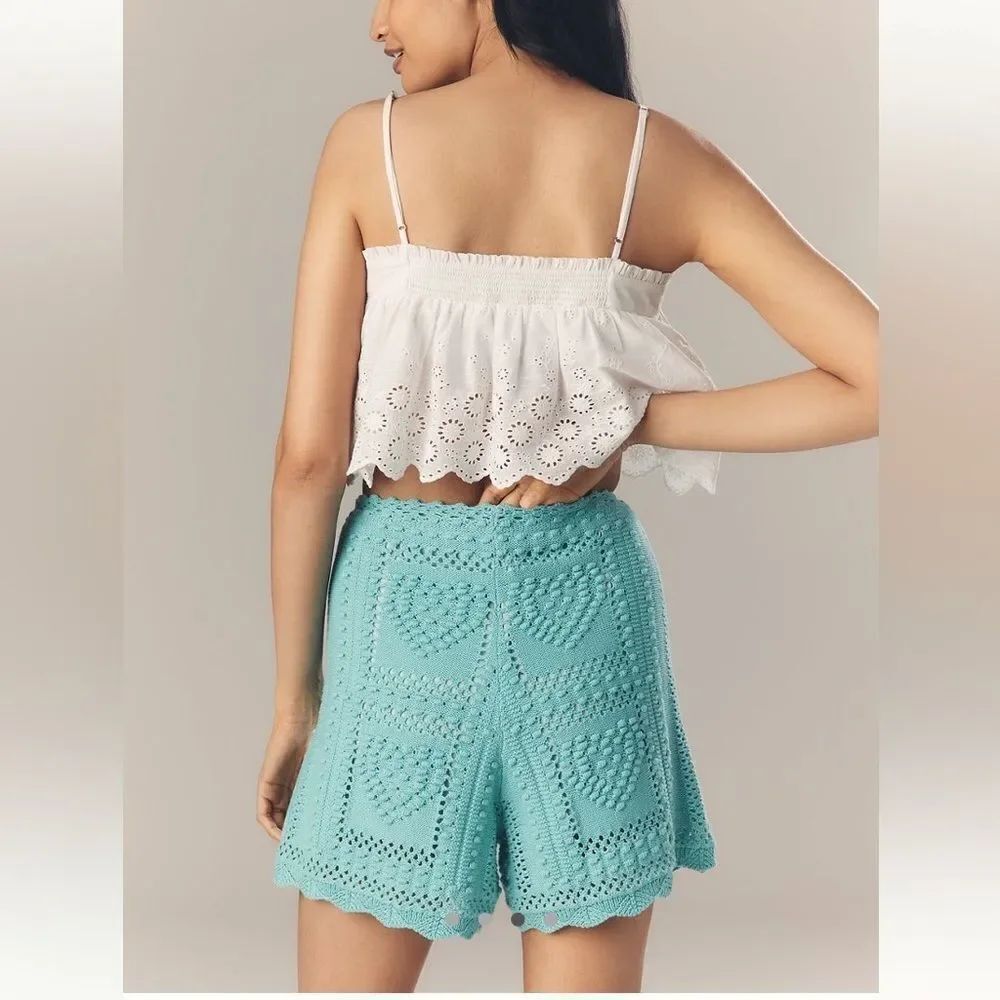 FARM Rio Crochet  Tie Shorts - Picture 3 of 4